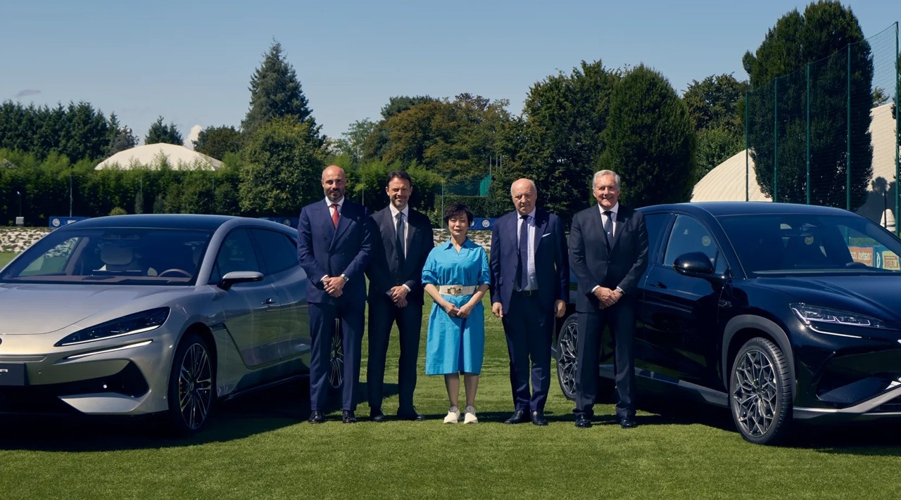 BYD Named Global Automotive Partner of Inter Milan in Three-Year Deal